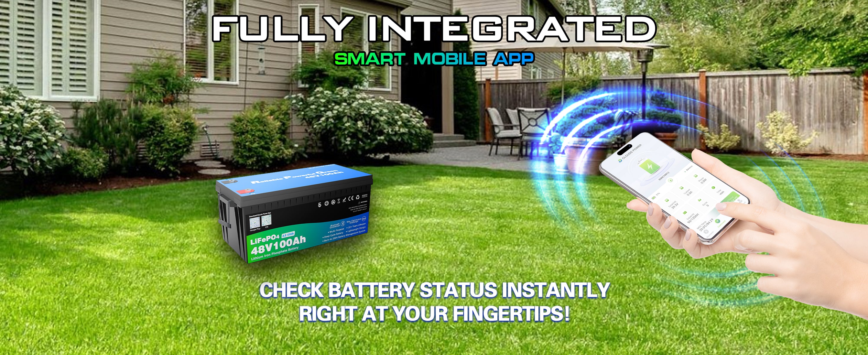 clouds power 48v 100ah multi-purpose lithium battery