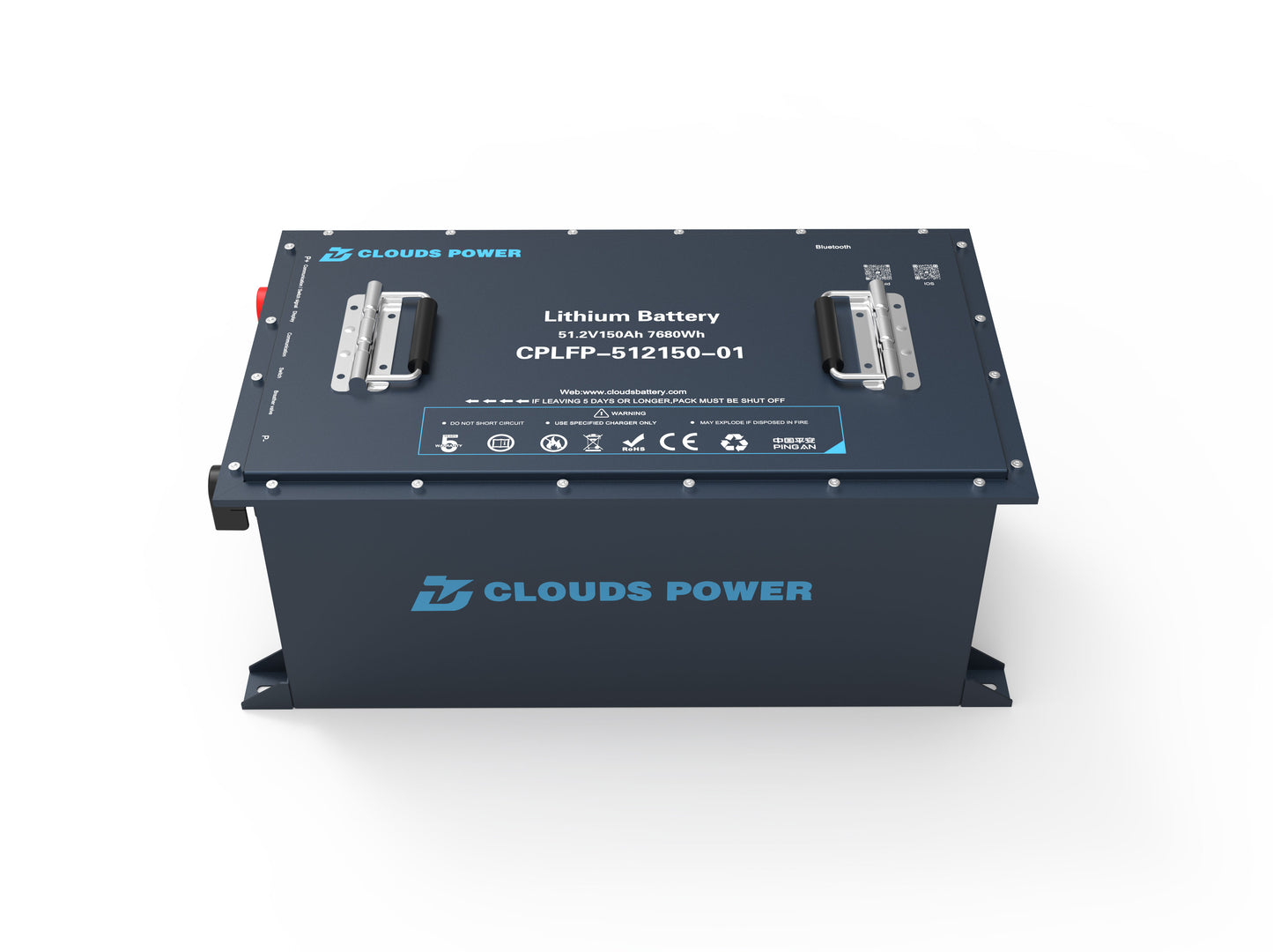 clouds power lithium 48v 150ah golf cart battery