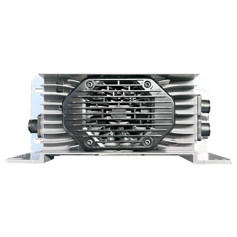 36v lithium battery charger on a white background