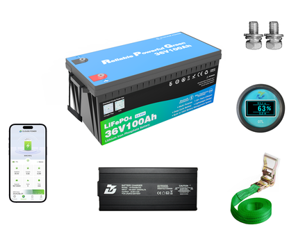 clouds power 36v 100ah multi-purpose lithium battery