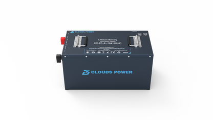 Clouds Power 72V (70.4V) 105Ah LiFePO4 Lithium Golf Cart Battery
