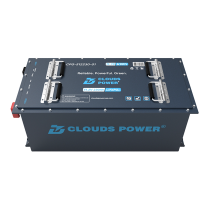 Clouds Power 48V (51.2V) 230Ah MAX LiFePO4 Lithium Golf Cart Battery